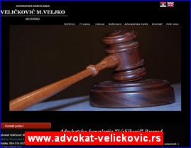 Advokati, advokatske kancelarije, www.advokat-velickovic.rs