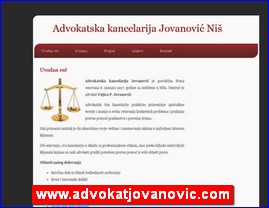 Advokati, advokatske kancelarije, www.advokatjovanovic.com