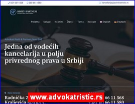 Advokati, advokatske kancelarije, www.advokatristic.rs