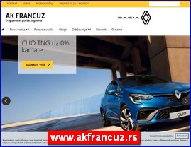 Automobili, servisi, delovi, www.akfrancuz.rs