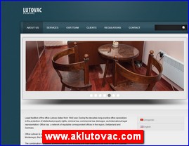 Advokati, advokatske kancelarije, www.aklutovac.com