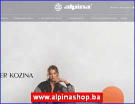 Sportska oprema, www.alpinashop.ba