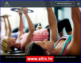 Fitnes, fitness centri, teretane, www.altis.hr