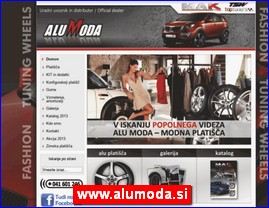 Automobili, servisi, delovi, www.alumoda.si