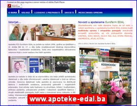 Lekovi, preparati, apoteke, www.apoteke-edal.ba