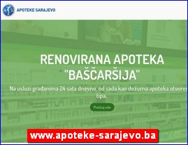 Lekovi, preparati, apoteke, www.apoteke-sarajevo.ba