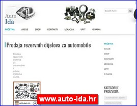 Automobili, servisi, delovi, www.auto-ida.hr
