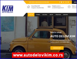 Automobili, servisi, delovi, www.autodelovikim.co.rs
