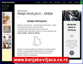 Ordinacije, lekari, bolnice, banje, laboratorije, www.banjakoviljaca.co.rs