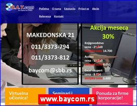 kole stranih jezika, www.baycom.rs