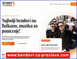 Bendovi za proslave, portal, najbolji bendovi za svadbe, najbolji bendovi za ro�endane, Balkan, www.bendovi-za-proslave.com