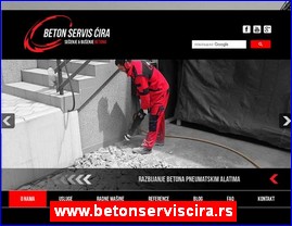 Građevinske firme, Srbija, www.betonserviscira.rs