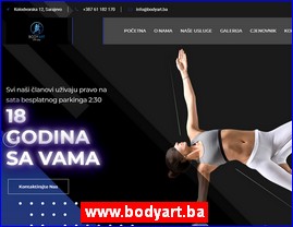 Fitnes, fitness centri, teretane, www.bodyart.ba