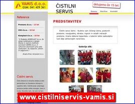 Agencije za ienje, spremanje stanova, www.cistilniservis-vamis.si
