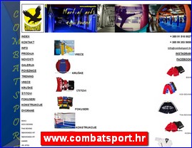 Sportska oprema, www.combatsport.hr