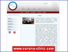 Ordinacije, lekari, bolnice, banje, laboratorije, www.corona-clinic.com