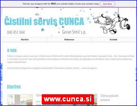 Agencije za ienje, spremanje stanova, www.cunca.si