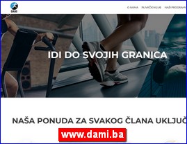 Fitnes, fitness centri, teretane, www.dami.ba