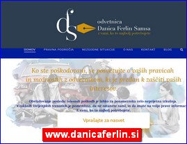 Advokati, advokatske kancelarije, www.danicaferlin.si