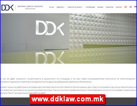Advokati, advokatske kancelarije, www.ddklaw.com.mk