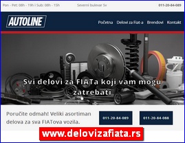 Automobili, servisi, delovi, www.delovizafiata.rs