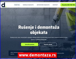 Demontaza, ru�enje, priprema prostora, demonta�a objekata, ru�enje ku�a, ru�enje pomo�nih objekata, ru�enje hala,ru�enje  magacina, ru�enje poslovnih objekata, ru�enje  industrijskih objekata, se�enje �eli�nih konstrukcija, uklanjanje pregradnih zidova, utovar �uta, odvoz �uta, priprema terena za gradnju, Novi Beograd, Beograd, www.demontaza.rs