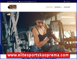 Sportska oprema, www.elitesportskaoprema.com