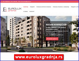 Građevinske firme, Srbija, www.euroluxgradnja.rs