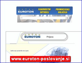 Automobili, servisi, delovi, www.euroton-poslovanje.si
