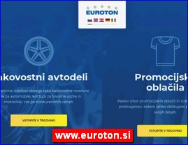 Automobili, servisi, delovi, www.euroton.si