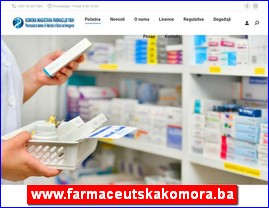 Lekovi, preparati, apoteke, www.farmaceutskakomora.ba