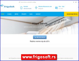 Servis klima uređaja, popravka, ugradnja, FrigoSoft, Novi Beograd, www.frigosoft.rs