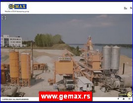 Građevinske firme, Srbija, www.gemax.rs