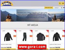 Sportska oprema, www.gora-i.com
