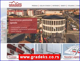 Građevinske firme, Srbija, www.gradeks.co.rs