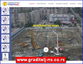 Građevinske firme, Srbija, www.graditelj-ns.co.rs
