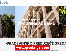 Građevinske firme, Srbija, www.greda-gp.com