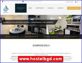 Hoteli, moteli, hosteli,  apartmani, smeštaj, www.hostelbgd.com