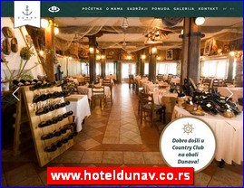 Restorani, www.hoteldunav.co.rs