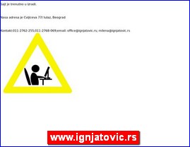Advokati, advokatske kancelarije, www.ignjatovic.rs