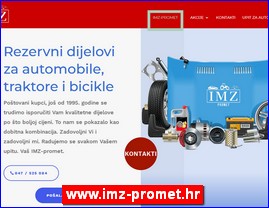 Automobili, servisi, delovi, www.imz-promet.hr