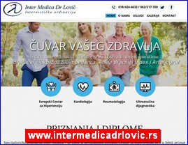 Ordinacije, lekari, bolnice, banje, laboratorije, www.intermedicadrlovic.rs
