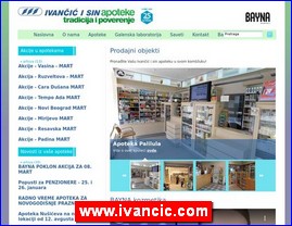 Lekovi, preparati, apoteke, www.ivancic.com