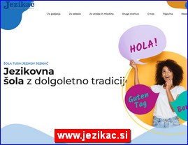 kole stranih jezika, www.jezikac.si