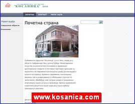 Građevinske firme, Srbija, www.kosanica.com