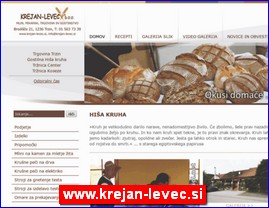 Pekare, hleb, peciva, www.krejan-levec.si