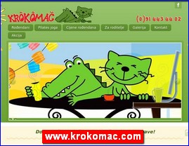 Igraonice, rođendaonice, www.krokomac.com