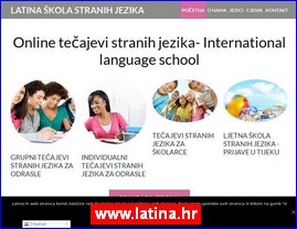 kole stranih jezika, www.latina.hr