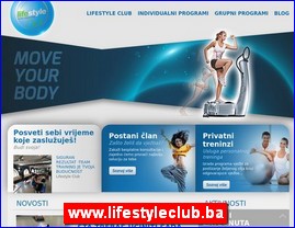 Fitnes, fitness centri, teretane, www.lifestyleclub.ba