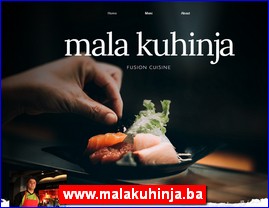 Restorani, www.malakuhinja.ba